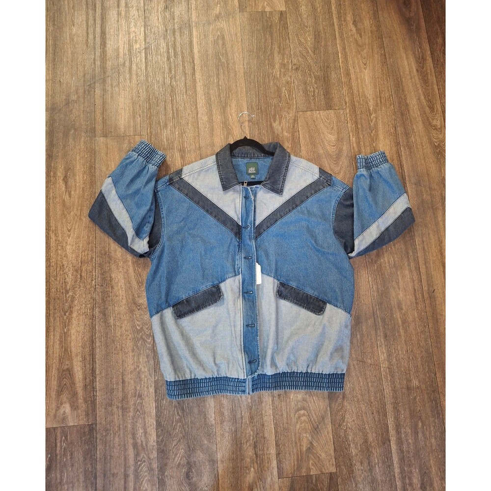 Multicolored denim jacket - Picture 1 of 8
